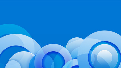 Abstract blue background with modern trendy gradient texture color for presentation design, flyer, social media cover, web banner, tech banner