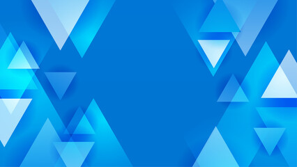Obraz premium Abstract blue background with modern trendy gradient texture color for presentation design, flyer, social media cover, web banner, tech banner