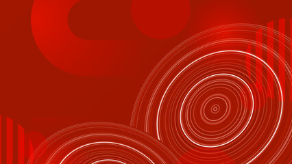 Abstract red background with modern trendy gradient texture color for presentation design, flyer, social media cover, web banner, tech banner