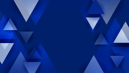 Obraz premium Abstract dark blue background with modern trendy gradient texture color for presentation design, flyer, social media cover, web banner, tech banner