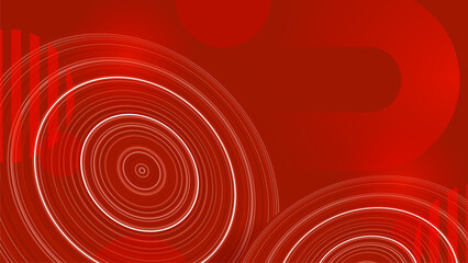 Abstract red background with modern trendy gradient texture color for presentation design, flyer, social media cover, web banner, tech banner