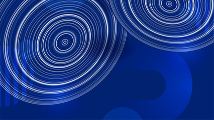 Abstract dark blue background with modern trendy gradient texture color for presentation design, flyer, social media cover, web banner, tech banner