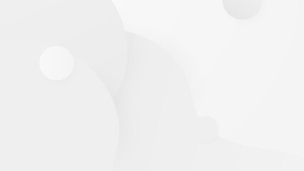 Abstract background with modern trendy white grey gradient for presentation design, flyer, social media cover, web banner, tech banner