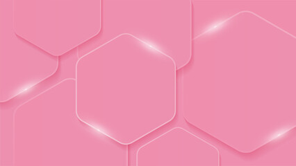 Abstract pink background with modern trendy gradient texture color for presentation design, flyer, social media cover, web banner, tech banner