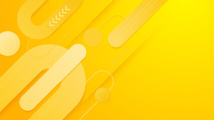 Abstract orange and yellow background with modern trendy gradient texture color for presentation design, flyer, social media cover, web banner, tech banner