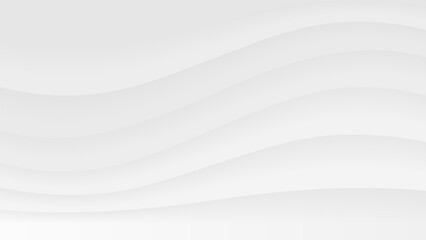 Abstract background with modern trendy white grey gradient for presentation design, flyer, social media cover, web banner, tech banner