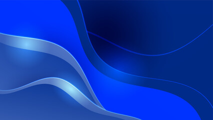 Abstract dark blue background with modern trendy gradient texture color for presentation design, flyer, social media cover, web banner, tech banner