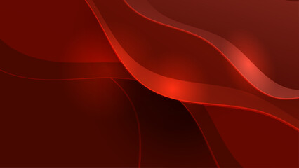 Abstract red background with modern trendy gradient texture color for presentation design, flyer, social media cover, web banner, tech banner