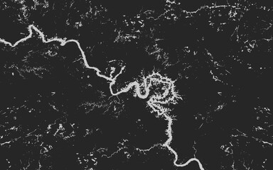 Scratched Grunge Urban Background Texture Vector. Dust Overlay Distress Grainy Grungy Effect. Distressed Backdrop Vector Illustration. Isolated White on Black Background 34