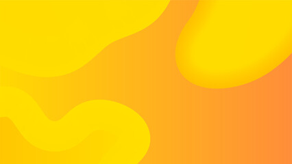Abstract orange and yellow background with modern trendy gradient texture color for presentation design, flyer, social media cover, web banner, tech banner