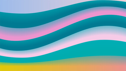 Abstract pink and pastel green tosca background with modern trendy gradient texture color for presentation design, flyer, social media cover, web banner, tech banner