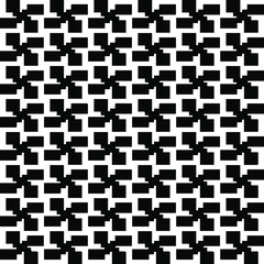Fototapeta premiumAbstract background with black and white pattern. Unique geometric vector swatch. Perfect for site backdrop, wrapping paper, wallpaper, textile and surface design. 