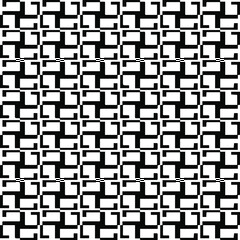 
Abstract background with black and white pattern. Unique geometric vector swatch. Perfect for site backdrop, wrapping paper, wallpaper, textile and surface design. 