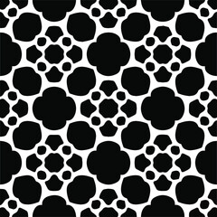 
Abstract background with black and white pattern. Unique geometric vector swatch. Perfect for site backdrop, wrapping paper, wallpaper, textile and surface design. 