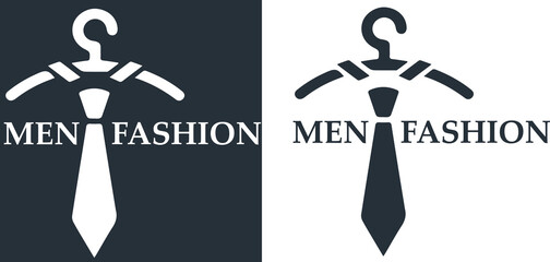 Clothes hanger for logo design vector editable