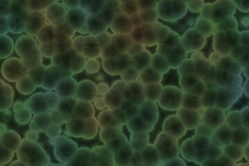 amazing design huge amount of bio virus computer graphics background illustration