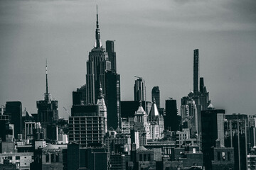 city skyline, new york