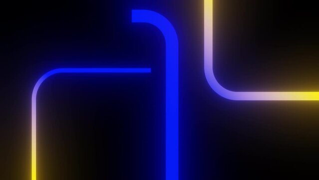 background with glowing gradient lines