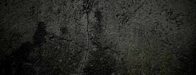 Fototapeta na wymiar Black stone concrete texture background. Dark grey black cement for background.