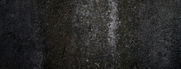 Black stone concrete texture background. Dark grey black cement for background.