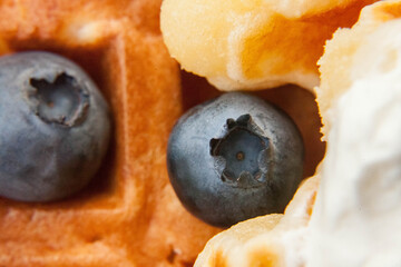 Waffles & Blueberry