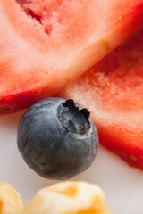 Blueberry & strawberry