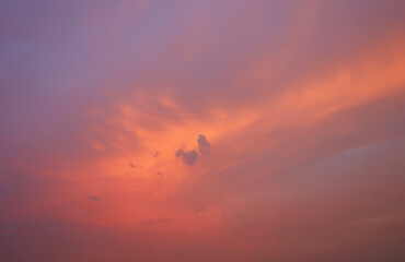 The background of beautiful sky