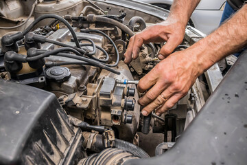 Repair of electrical equipment of an old car