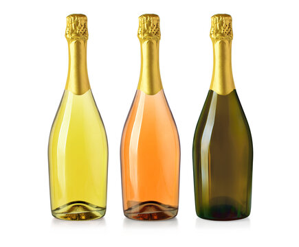 Sparkling  wine bottles, champagne bottle