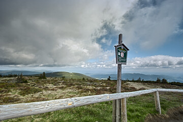 View from Keprnik in Czech Republik