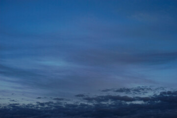 Fototapeta premium Scenic view of clouds on sky during sunset 