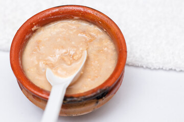 Mishti doi or Mitha Dahi is a fermented sweet dahi originating from the Bogra District in Bangladesh and is a very popular dessert throughout the country