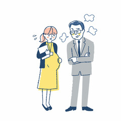 会社内でのマタニティハラスメント