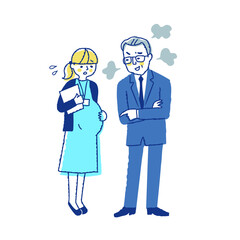 会社内でのマタニティハラスメント