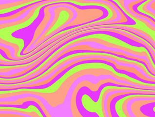 Abstract geometric background with op-art psychedelic pattern of lines.