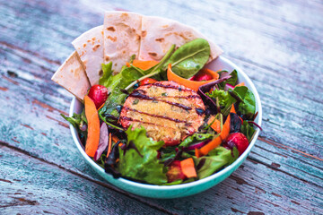 Oven Baked Tomato Salad