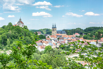 View at Gößweinstein, upper franconia, bavaria, germany