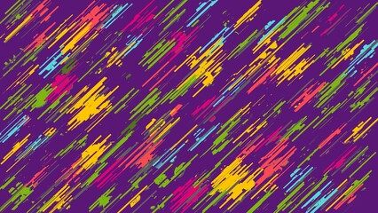 abstract colorful watercolor painting background with fur or glitch effect. Funky and trendy dark purple background.	