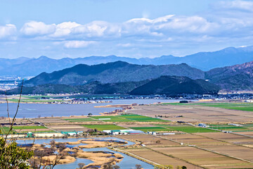 琵琶湖湖畔の風景,