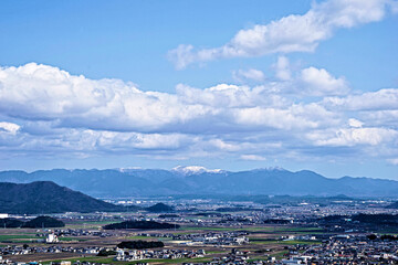 Fototapeta na wymiar 琵琶湖湖畔の風景,