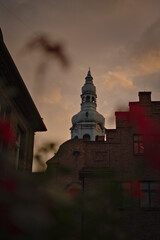 Obraz premium tower church nikiszowiec