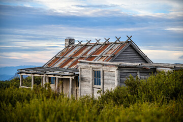 Fototapeta premium house on the hill