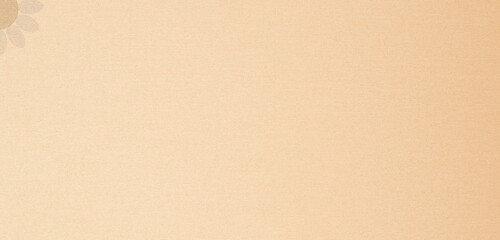 ひまわりの背景　ベージュ　ワンポイント