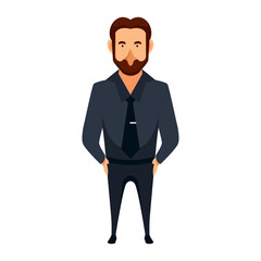 profession character vector illustration