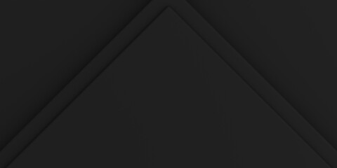 Fototapeta premium Abstract dark black shape background with high resolution. minimalistic modern design for business presentations. 3d rendering.