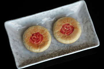 Chinese pastry or moon cake