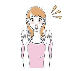 おしゃれな女性の表情パターン