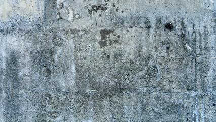 Fototapeta premium Black gray cement wall pattern texture background with slight stains.