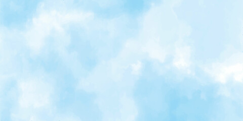 Fantastic soft white clouds against blue sky. Clouds in the blue sky background