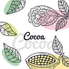 cocoa lettering frame